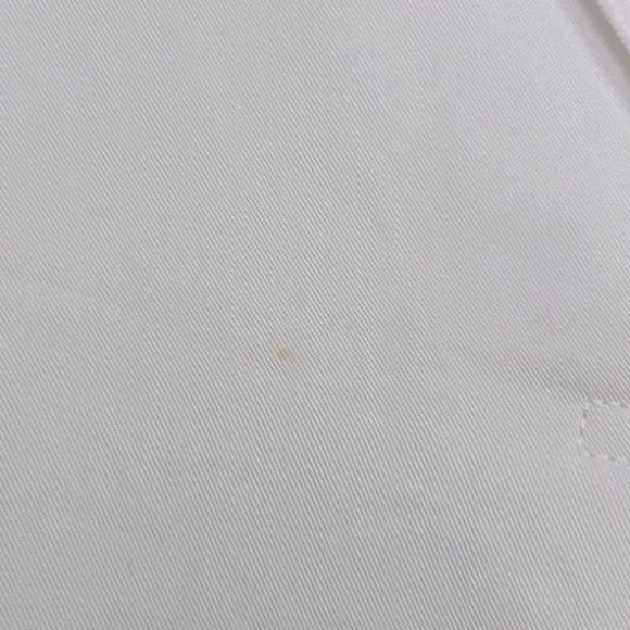 Garnet Hill Women’s 14 Collar V-Neck Long Sleeve Hi-Low White Blouse NWOT - Picture 6 of 7